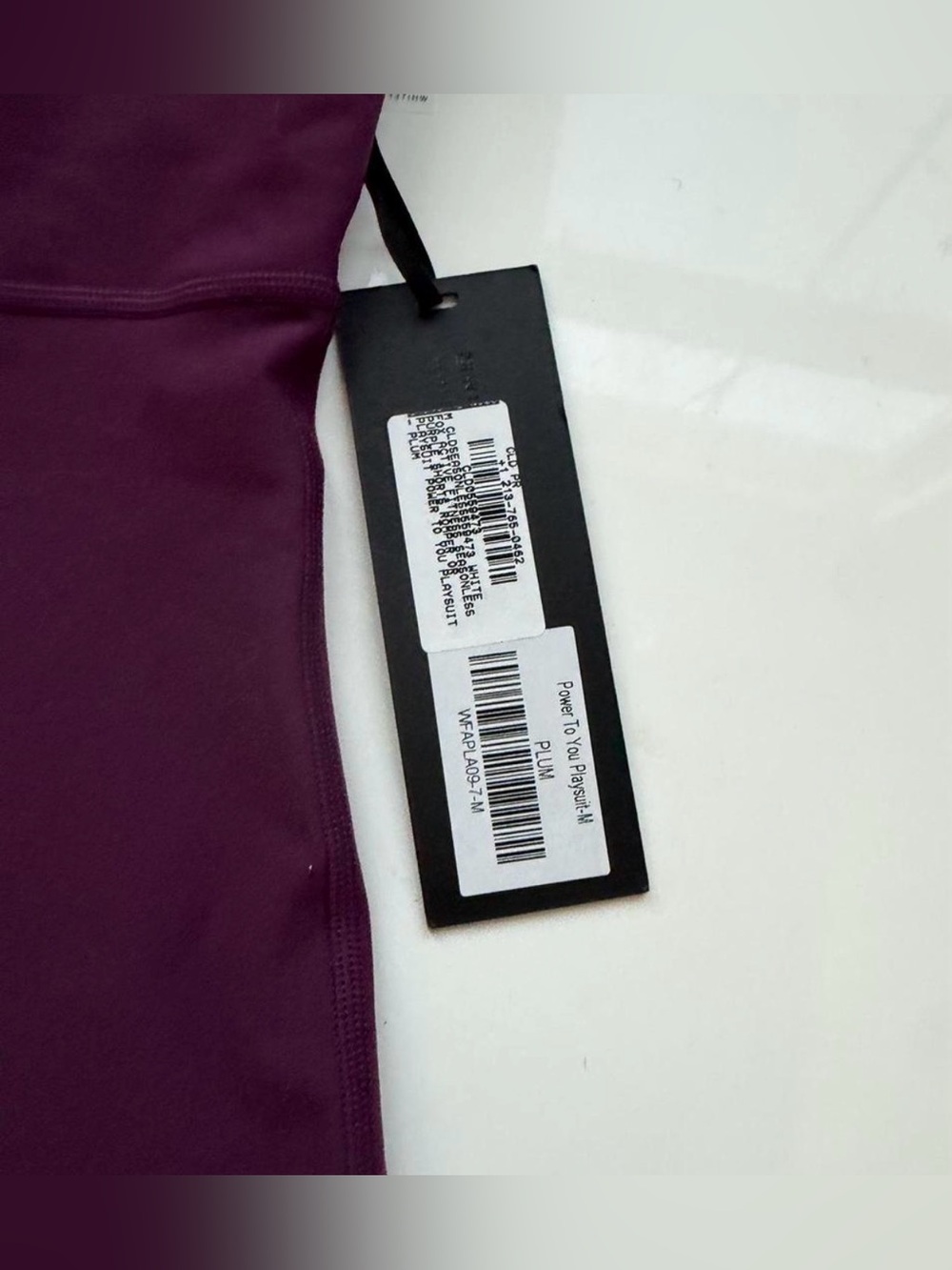 WHITE FOX BOUTIQUE power to you PLAYSUIT in plum Size M NEW - Picture 6 of 8